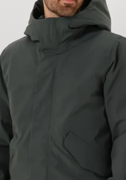 donkergroene elvine parka's hjalmar