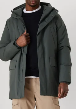 donkergroene elvine parka's lucius