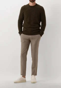 donkergroene forét trui alpine knit