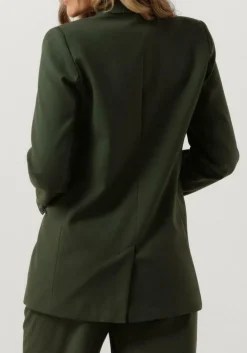 donkergroene gestuz blazer paulagz blazer