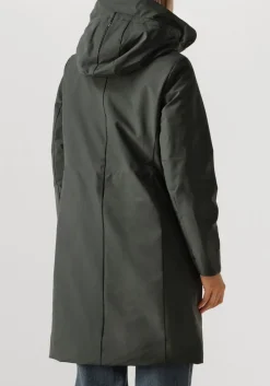 donkergroene krakatau jassen qw534