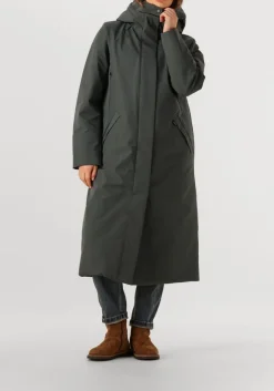 donkergroene krakatau jassen qw535