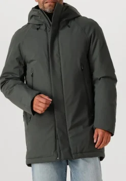 donkergroene krakatau parka's 125200008