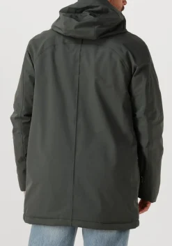 donkergroene krakatau parka's 125200008