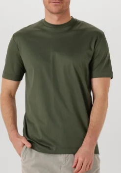 donkergroene valenza polo 1001 interlock supima tshirt