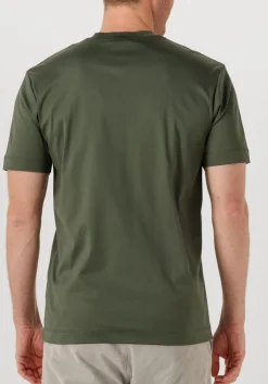 donkergroene valenza polo 1001 interlock supima tshirt