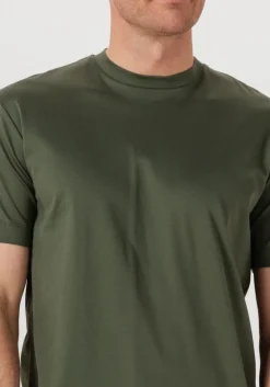 donkergroene valenza polo 1001 interlock supima tshirt