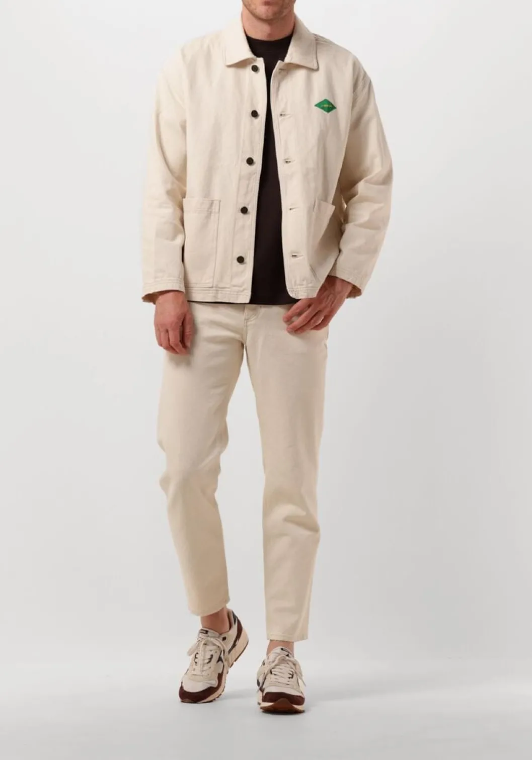 ecru american vintage slim fit jeans snopdog