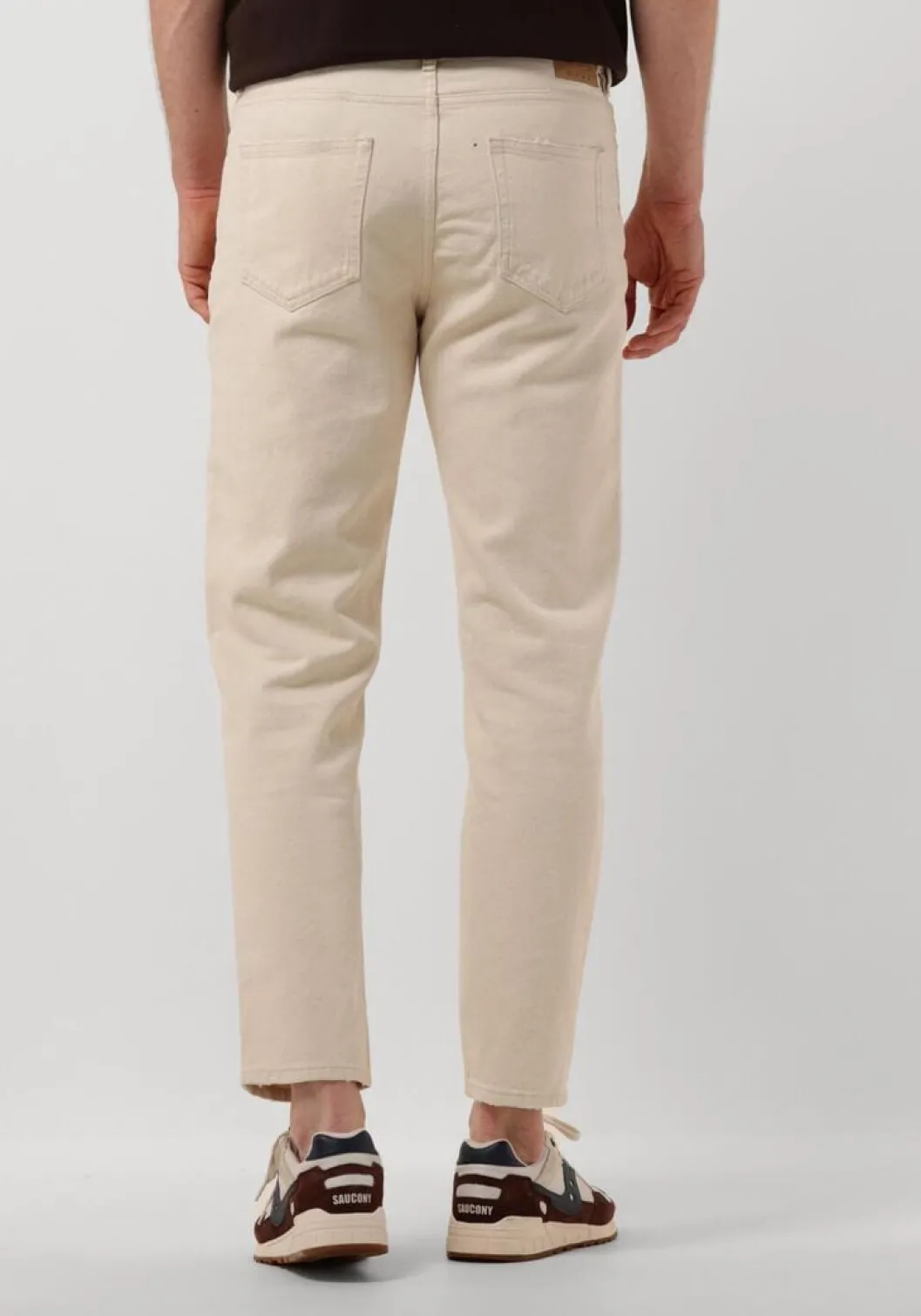 ecru american vintage slim fit jeans snopdog