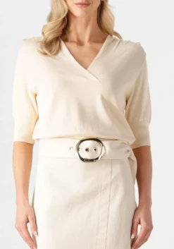 ecru caroline biss trui 1210