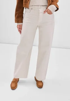 ecru closed wide jeans nikka jeans
