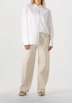 ecru closed wide jeans nikka jeans