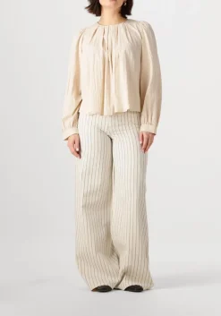 ecru co'couture blouses viva pleat blouse