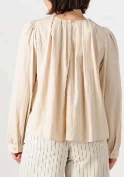 ecru co'couture blouses viva pleat blouse