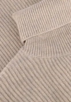 ecru co'couture coltrui row rib rollneck