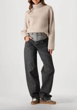 ecru co'couture coltrui row rib rollneck