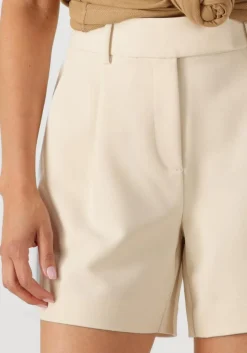 ecru co'couture korte broek volacc crop pleat shorts