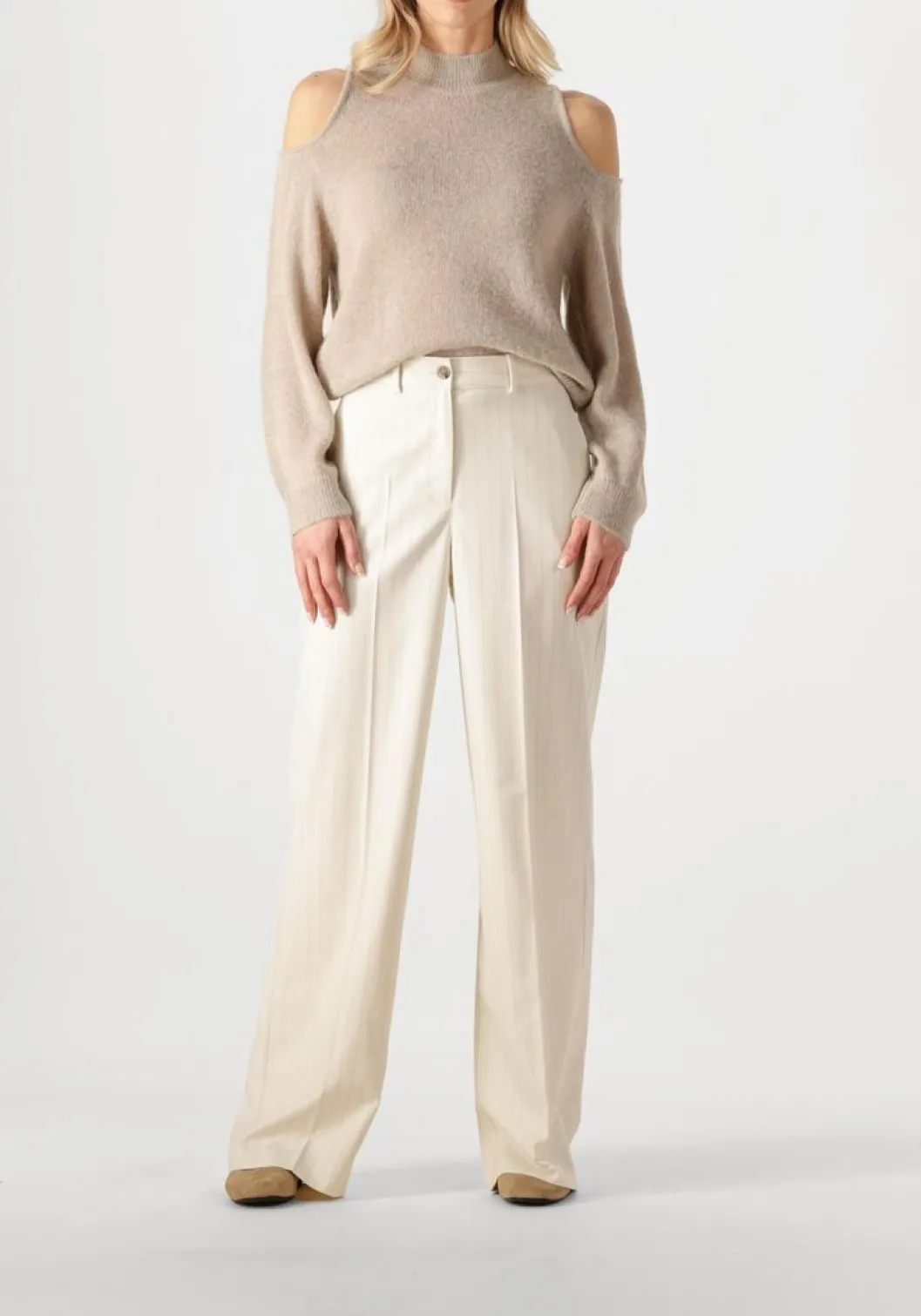 ecru dante6 pantalon lune smart pants