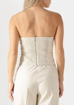 ecru dante6 top spangle bustier top