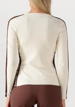 ecru elisabetta franchi trui knitted sweater