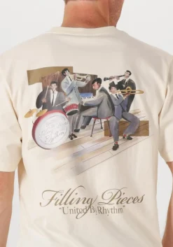 ecru filling pieces t-shirt t-shirt band