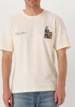 ecru filling pieces t-shirt t-shirt speaker wall