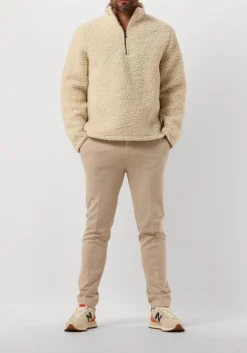 ecru forét trui wave half zip