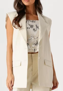ecru gestuz gilet gzseaver sl waistcoat