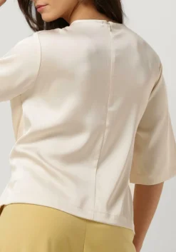 ecru gestuz top harper knot blouse