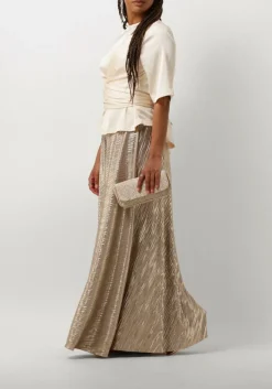 ecru gestuz top harper knot blouse