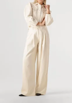 ecru ibana wide jeans pristina sandstone