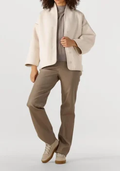 ecru knit-ted teddy jas joko