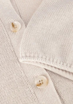 ecru knit-ted vest yoshi