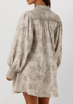 ecru mes demoiselles mini jurk ela