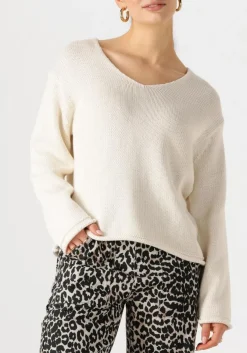 ecru mos mosh trui mmbine lsv-neck knit