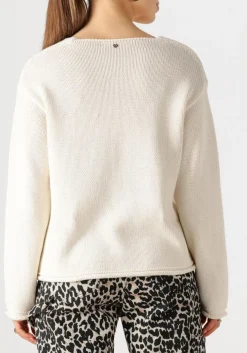 ecru mos mosh trui mmbine lsv-neck knit