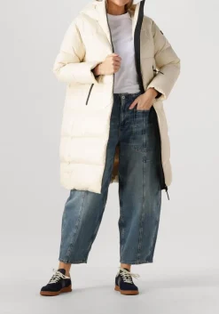 ecru peuterey gewatteerde jas selectric lks 01