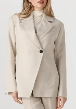 ecru second female blazer maximus fitted blazer