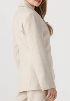 ecru second female blazer maximus fitted blazer