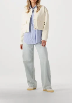 ecru second female jack liu new bomber