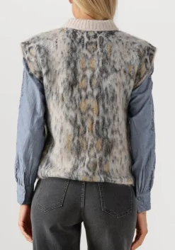 forte forte plumes de python alpaca jacquard vest