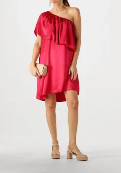 fuchsia greek archaic kori mini jurk 130162