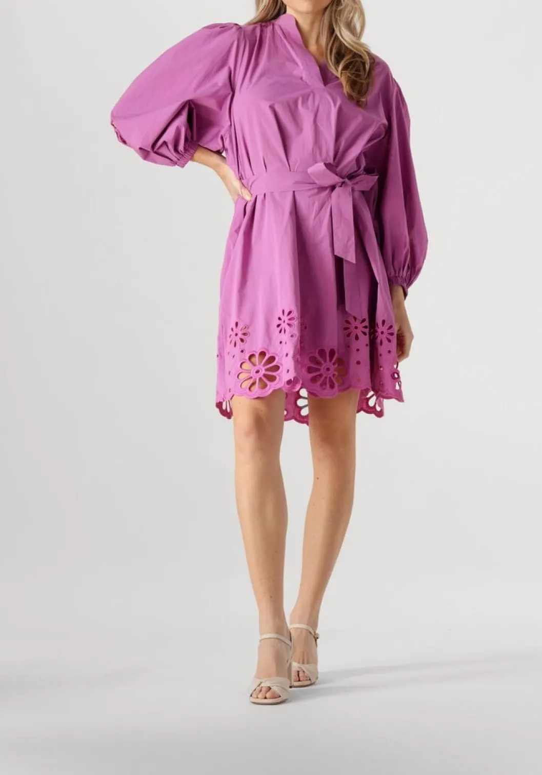 fuchsia ibana mini jurk diviana