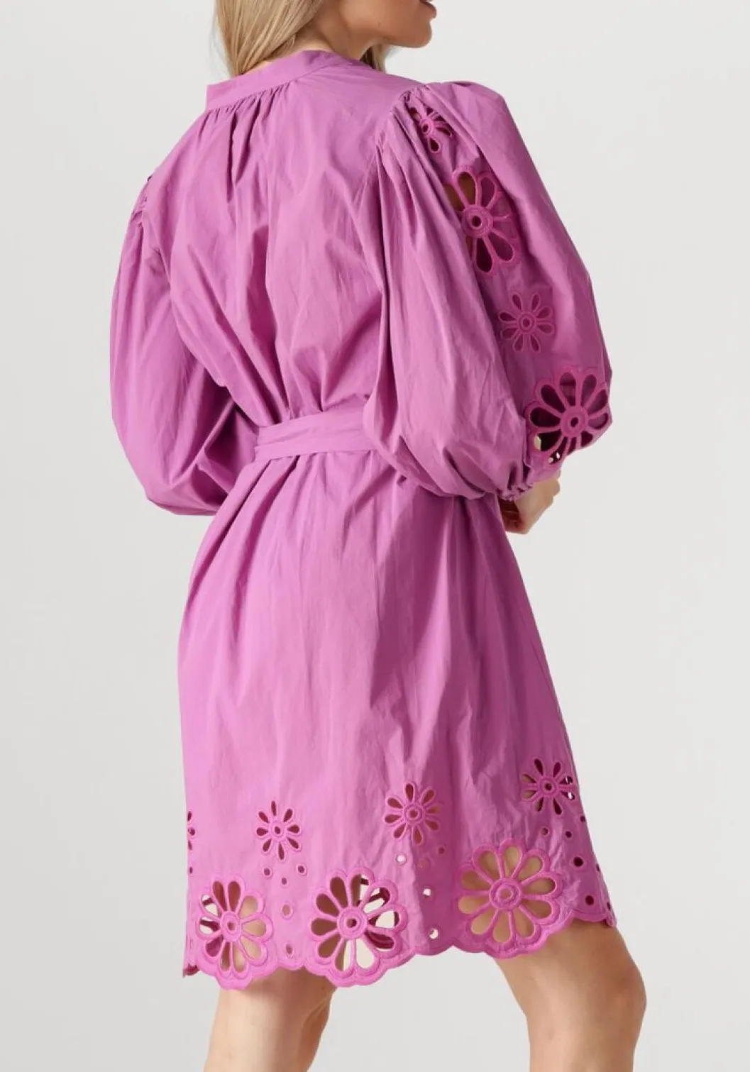 fuchsia ibana mini jurk diviana