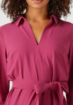 fuchsia japan tky midi jurk nenema