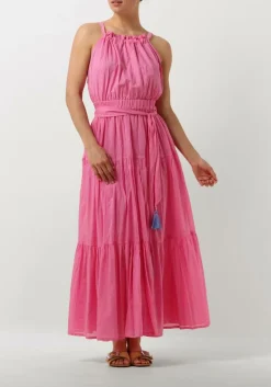 fuchsia nema maxi jurk lia