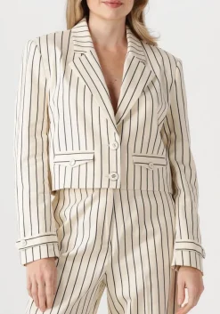 gebroken wit aaiko blazer ines stripe co 570