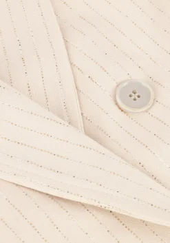 gebroken wit aaiko blazer mae stripe vis 526