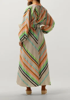 gebroken wit devotion maxi jurk opsianos