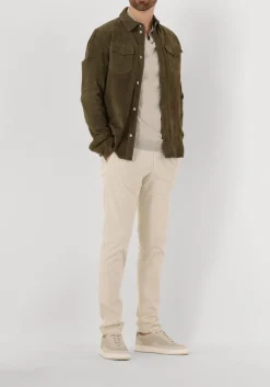 gebroken wit gentiluomo trui polo no button ls k2039-260